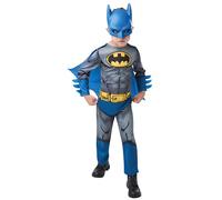 Rubies Official Batman Comic Child's Classic Costume, Superhero Fancy Dress, Child's Size Medium Age 5-6, Height 116 cm Halloween