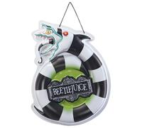 Rubies Official Beetlejuice Sandworm Door Wreath, Home and Halloween Accessory