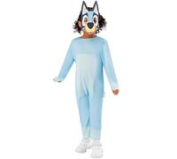 Rubies Official Bluey Costume Child Costume, Childs Fancy Dress, Size 3-4 Years Halloween
