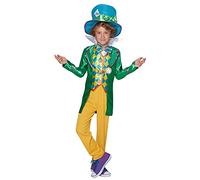 Child Disney MAD HATTER Boys Alice Wonderland Costume World Book Day Tea Party