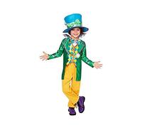 Child Disney MAD HATTER Boys Alice Wonderland Costume World Book Day Tea Party