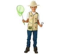 Rubies Official Bug Explorer Safari Hunter, Book Day Wildlife Costume, Childs Size Large Age 7-8 Years Halloween Halloween