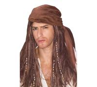 Rubies Official Caribbean Pirate Wig Halloween