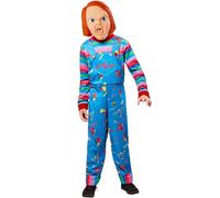 Rubies Official Chucky Child Costume, Kids Fancy Dress, Size Age 7-8 Years