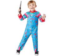 Rubies Child's Play 2 Chucky Toddler Foam Knife Monkey Costume for Halloween Theme Parties, 4T