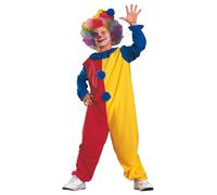 Rubies Official Clown Costume, Kids Fancy Dress, Size 7-8 Years Halloween