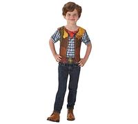 Rubies Official Cowboy T-Shirt Book Week Child's Costume (Large, 7-8 Years) Halloween