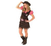 Rubies Official Cowgirl Fancy Dress - Medium Halloween