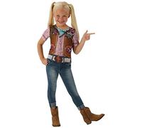 Rubies Official Cowgirl T-Shirt Book Week Child's Costume (Small, 3-4 Years) Halloween