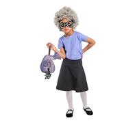 Rubies Official David Walliams Gangsta Granny Kids Accessory Set, One Size 4-9 Years Halloween Halloween