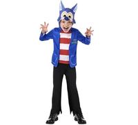 Rubies Official David Walliams Little Monsters Howler Child Costume, Kids Fancy Dress, Size Ages 5-6 Years