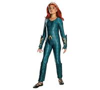 Rubies Official DC Aquaman The Movie, Mera Girls Deluxe Costume - Medium Age 5-7 Years Halloween