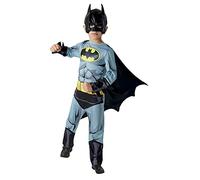 Rubie's Official DC Comic Batman Boys Fancy Dress, Kids Superhero Comic Book Style