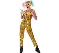 Rubie's Official DC Comic Harley Quinn Gold Jumpsuit Costume, Birds of Prey Movie Style, Ladies Size Large Halloween Halloween