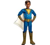 Rubie's Official DC Comic Shazam Movie, Freddy Superhero Childs Deluxe Costume, Size Large Age 8-10 Years Halloween
