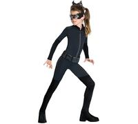 Rubies Official Girl's DC Comics Batman Catwoman Costume, Medium 6-8 Years, Black Halloween