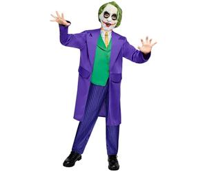 Rubie's Official DC Comics Joker Deluxe Child's Costume, Batman Super Villain