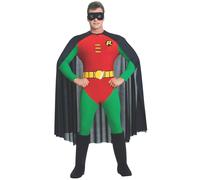 Rubies Official DC Comics Robin Classic Mens Costume, Adult Superhero Fancy Dress Halloween, Size Small