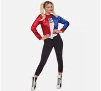 Rubie's Official Suicide Squad Ladies Harley Quinn Joker Costume Kit (Large)
