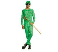 Rubie's Official DC Comics The Riddler Batman Villain Costume - Adult Mens Dress Up