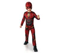Flash Costume Boys Kids Superhero DC Comic Book Fancy Deress Outfit