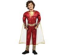 Rubie's Official DC Shazam Fury of the Gods Shazam Boys Costume, Kids Superhero