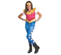 Rubie's Official DC Super Hero Girl's Wonder Woman Costume, Kids Fancy Dress