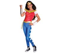 Rubie's Official DC Super Hero Girl's Wonder Woman Deluxe Costume, Kids Fancy Dr