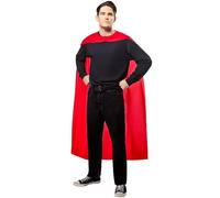 Rubies Official DC Superman Cape, Adult Superhero Fancy Dress, One Size S -XL