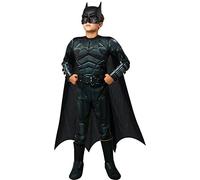 Rubies Official DC The Batman, Batman Deluxe Child Costume, Kids Superhero Fancy