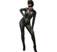 Rubies Official DC The Batman, Selina Kyle Deluxe Ladies Costume, Adult Fancy Dress