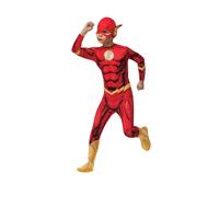 Rubie's Official DC The Flash Child Costume, Superhero Fancy Dress
