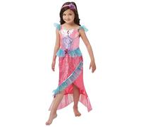 Rubies Official Deluxe Mermaid Princess Costume, Girl's, Kids Fancy Dress, Large Halloween