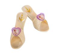 Rubie's Official Disney Frozen 2, Anna Jelly Shoes Onesize, Costume and Dress Up Roll Play Age 3+,Beige