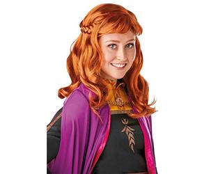 Rubie's Official Disney Frozen 2, Anna Wig, Ladies Fancy Dress Accessory, One Size