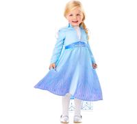 Rubie's Official Disney Frozen 2, Elsa Classic Travel Dress, Childs Costume