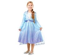 Rubie's Official Disney Frozen 2, Elsa Classic Travel Dress, Childs Costume, Size Medium Age 5-6 Years