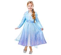 Rubie's Official Disney Frozen 2, Elsa Deluxe Dress, Childs Costume, Size Small Age 3-4 Years