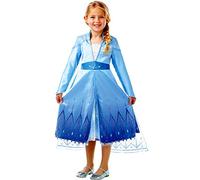 Rubie's Official Disney Frozen 2, Elsa Premium Dress, Childs Costume, Size Large Age 7-8 Years