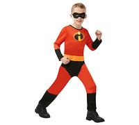 Rubie's Official Disney Incredibles 2 Childs Costume, Unisex Jumpsuit Size Small Age 3-4