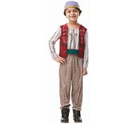 Rubie's Official Disney Live Action Aladdin, Aladdin Childs Costume, Size Medium - Age 5-6 Years