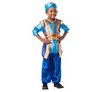 Rubie's Official Disney Live Action Aladdin, Genie Childs Costume, Size Age 9-10 Years