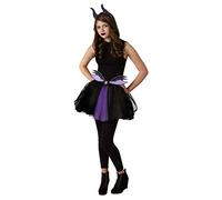 Rubie's Official Disney Maleficent Accessory Set, Wings and Tutu, Tween Size age 12+, Size Small