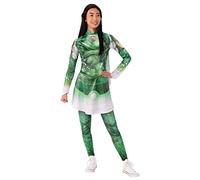 Women's Green Official Marvel Eternals Deluxe Sersi Superhero Cool Costume