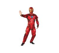 Rubies Official Disney Marvel Iron Man, SuperHero Deluxe Costume, Adult Size Mens Standard/Medium Halloween