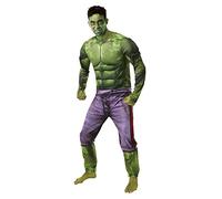 Rubie's Official Disney Marvel The Hulk, SuperHero Deluxe Costume, Adult Size Mens X-Large Halloween