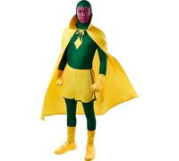Rubie's Official Disney Marvel Vision Mens Costume, Adult Fancy Dress XS