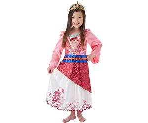 Rubie's Official Disney Princess Mulan Childs Deluxe Costume, Small 3-4 Years