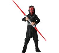 Rubies Official Disney Star Wars Darth Maul, Child Costume - Large Ages 7-8, Black Halloween