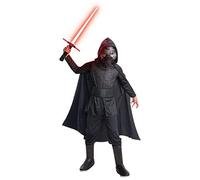 Rubies Official Disney Star Wars Ep 9, Kylo Ren Costume, Childs Size Large Age 8-10 Years, ['Black', 'Red', 'Silver'] Halloween, World Book Day